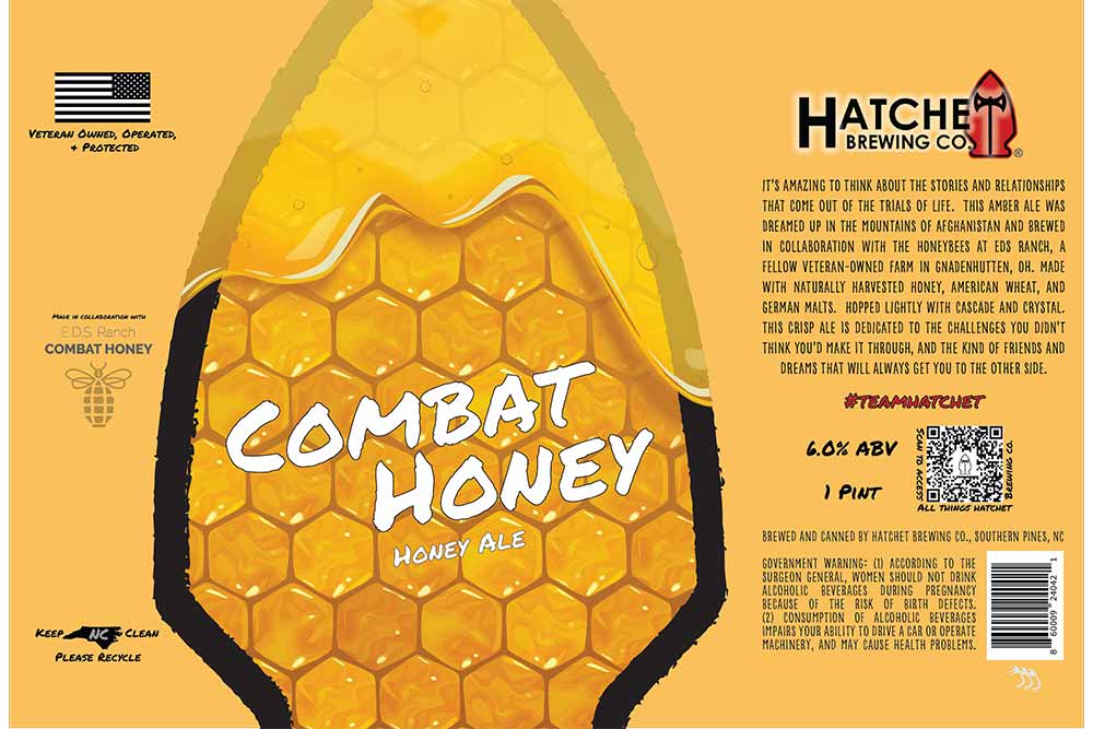 hatchet brewing co combat honey ale
