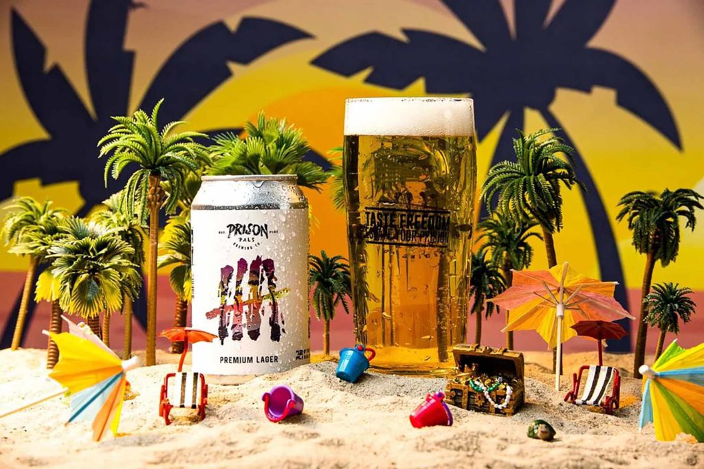 prison pals brewing co premium lager