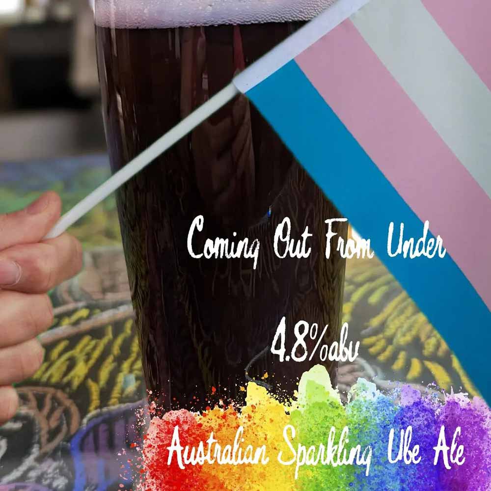burns family artisan ales coming out from under australian sparkling ale pride beer