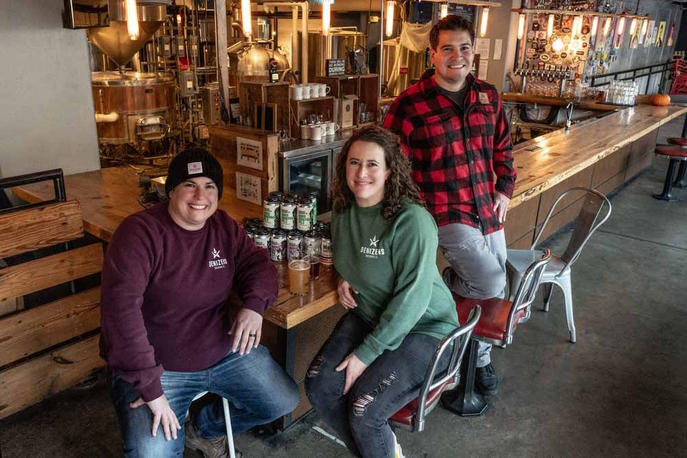 denizens brewing co co-founders julie veratti and emily bruno