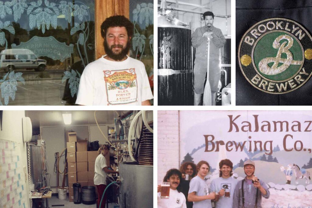 most iconic breweries national beer day: sierra nevada co-founder ken grossmna, brooklyn brewery brewmaster garrett oliver, new belgium co-founder kim jordan, and bell's brewery founder larry bell