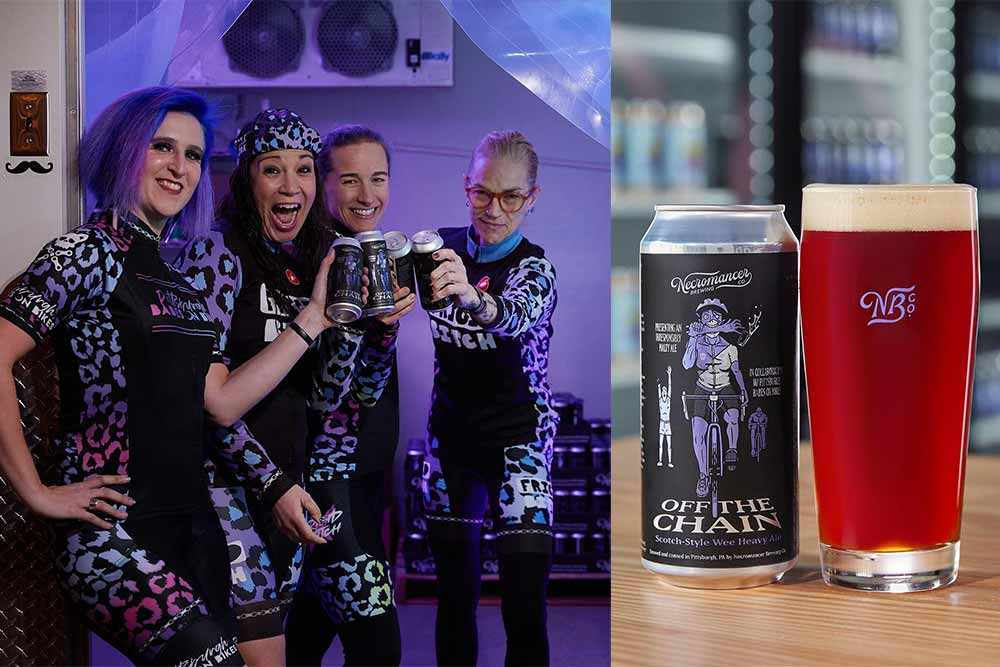 necromancer brewing off the chain scotch ale wee heavy pittsburgh biker babes frigid bitch race