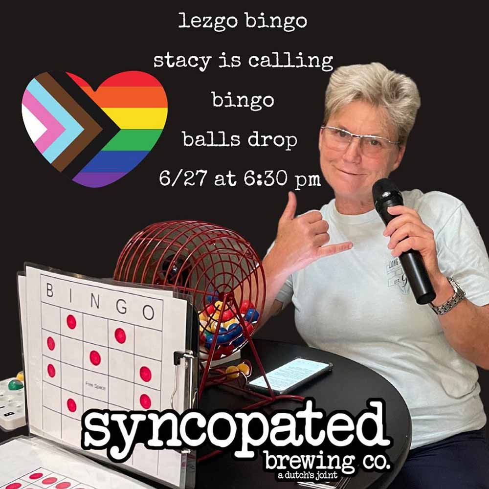 syncopated brewing co lezgo bingo