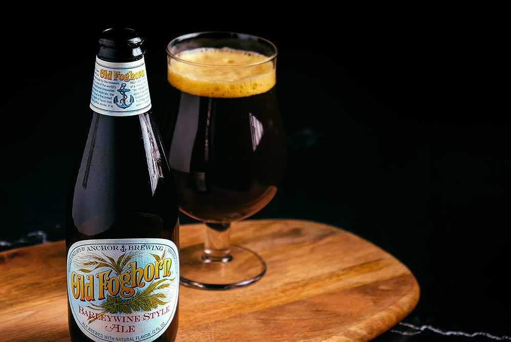 anchor brewing old foghorn ale american barleywine 