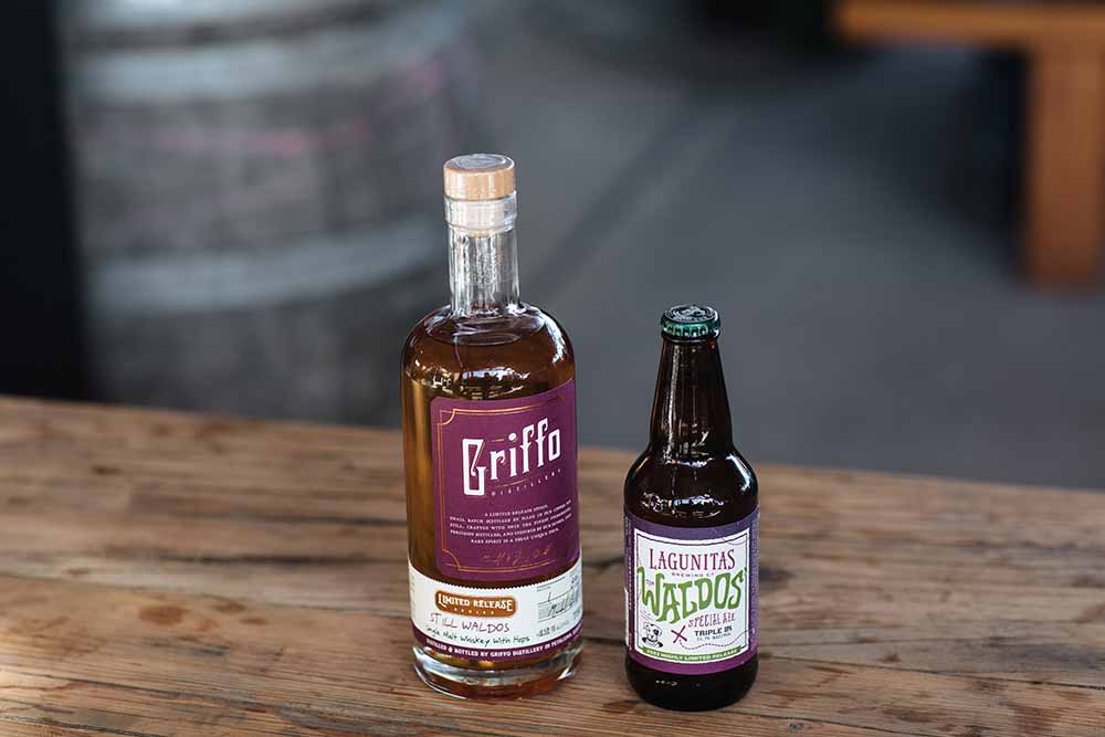 lagunitas brewing x griffo distillery still waldos whiskey