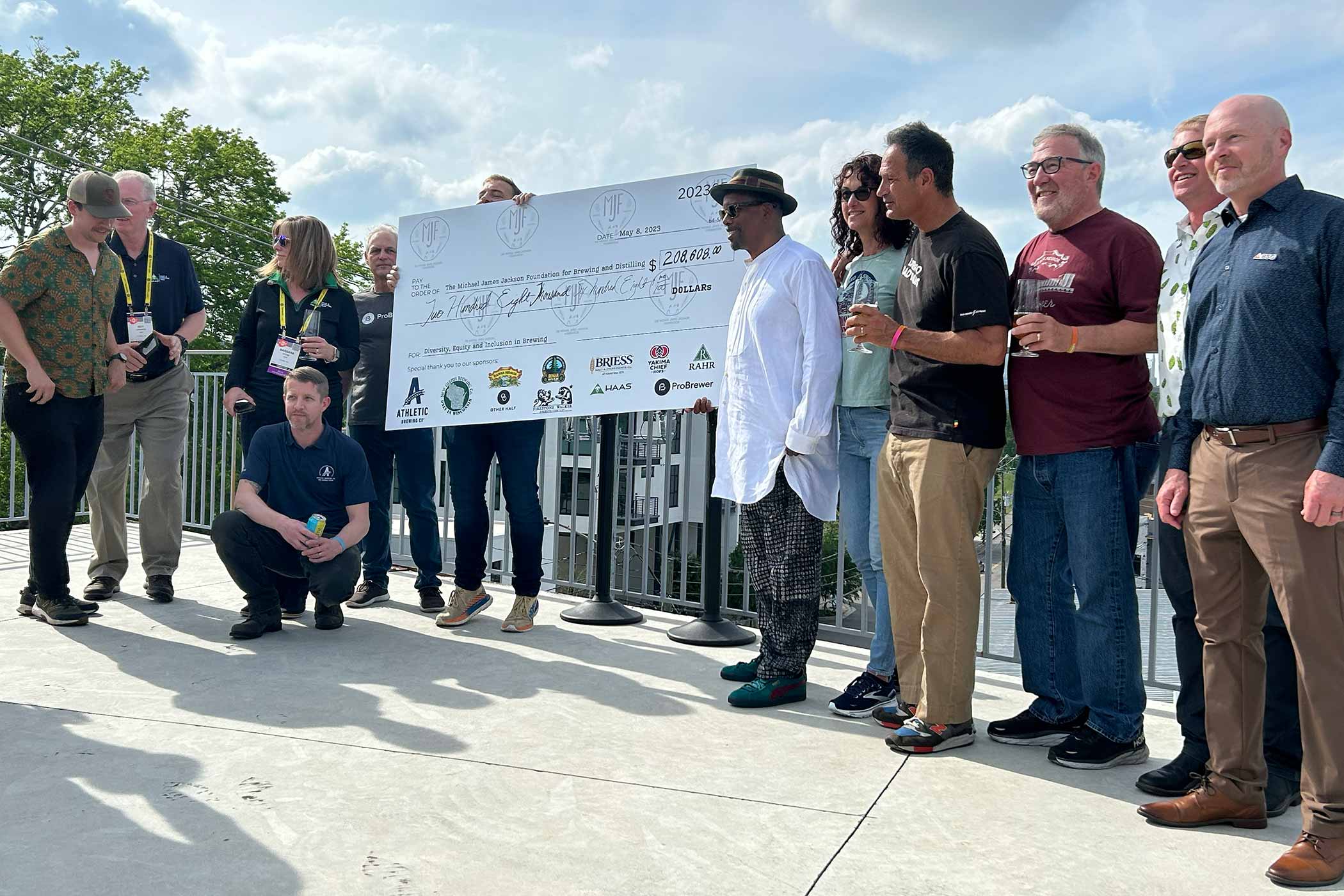 ProBrewer, Athletic, and More Raise $225k for Michael James Jackson Foundation