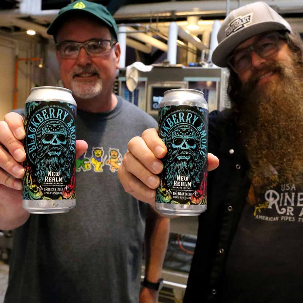 new realm brewing company blackberry smoke american lager