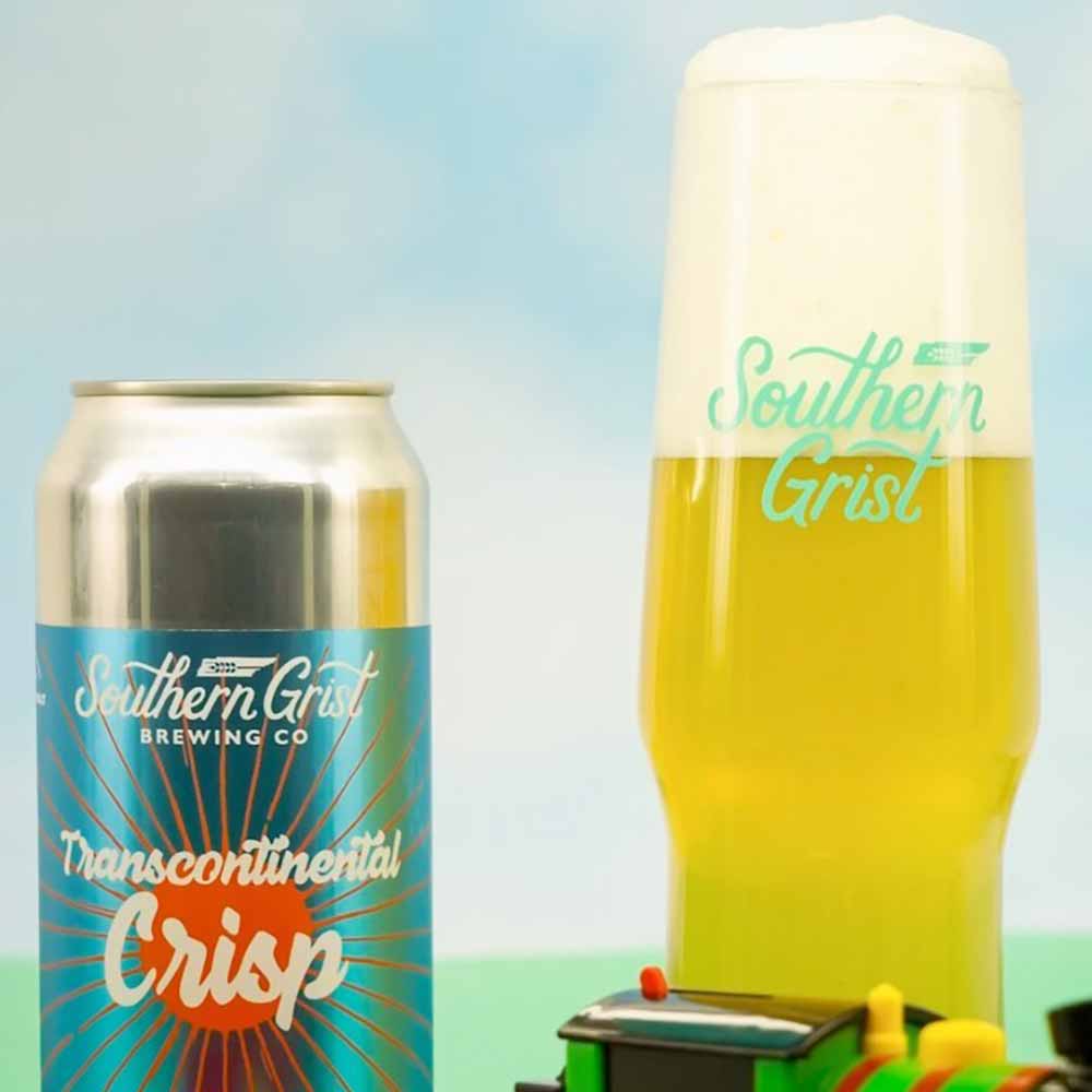 southern grist brewing company transcontinental crisp lager