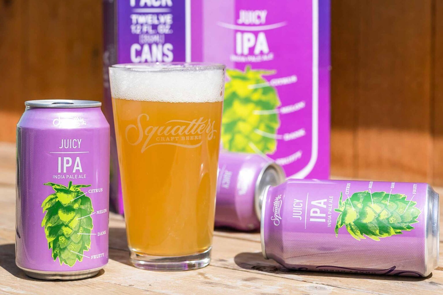 Squatters Juicy IPA A Glass of Freshly Squeezed Hazy Deliciousness