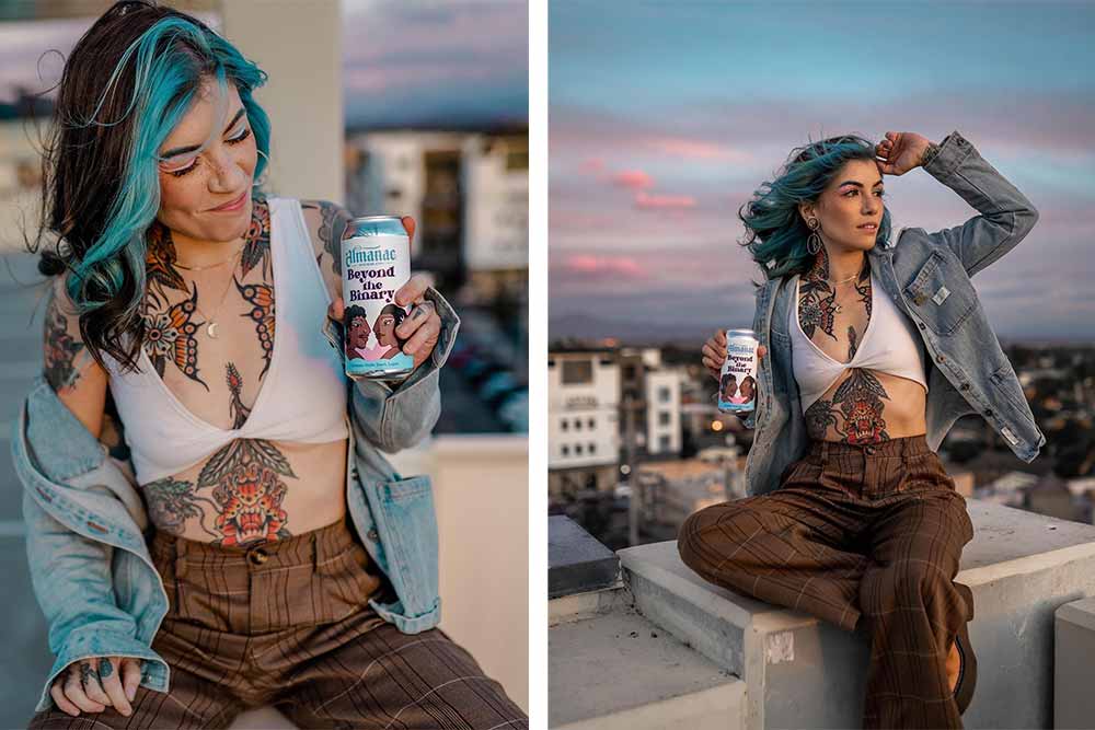 Free: Craft beer concept with tattooed man - nohat.cc