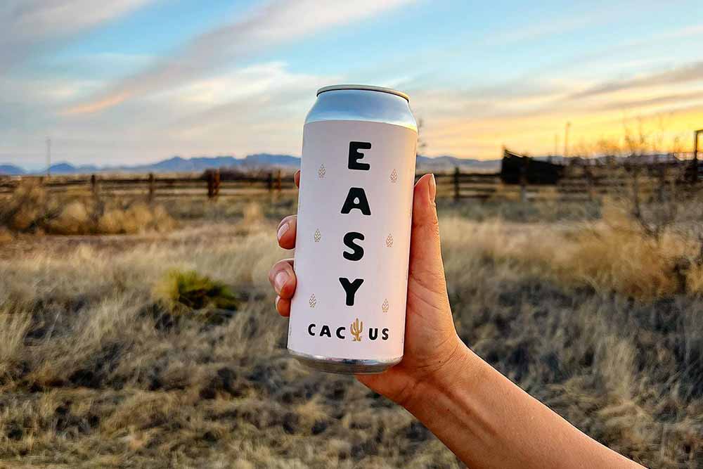 bow & arrow brewing co easy cactus 