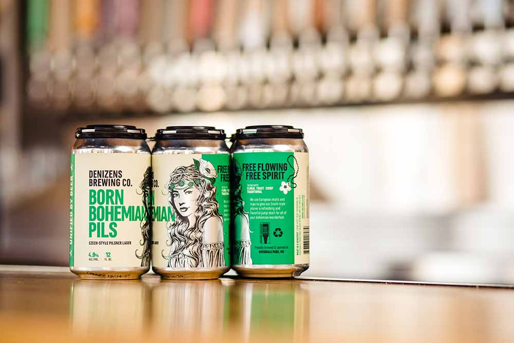 denizens brewing company born bohemian pils