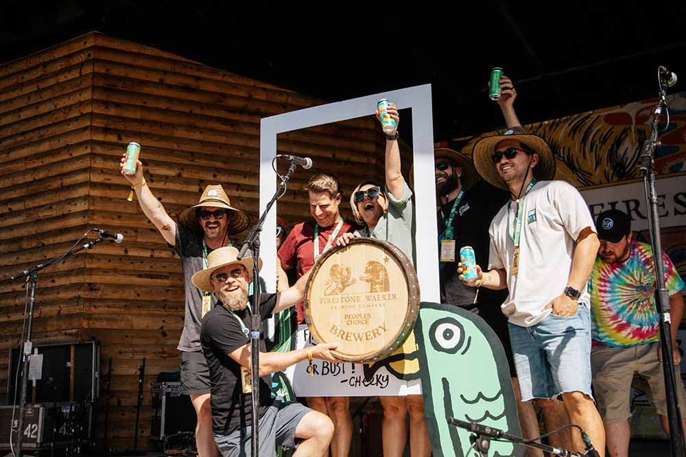 green cheek beer company firestone walker invitational people's choice award