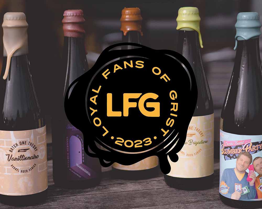 southern grist brewing company loyal fans of grist membership club bottle society
