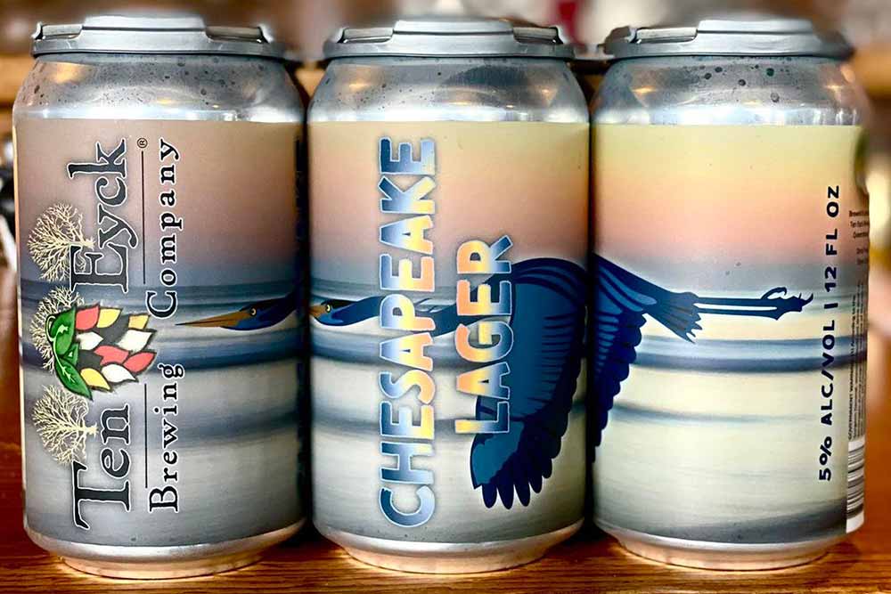 ten eyck brewing company chesapeake lager