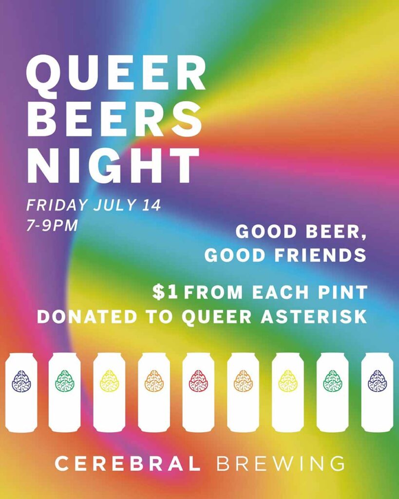 cerebral brewing queer beers night