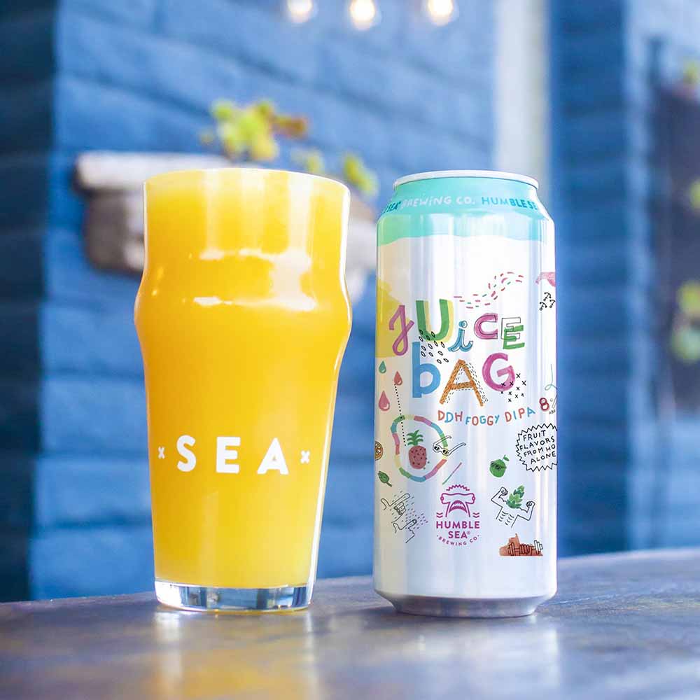 humble sea brewing company juice bag ddh foggy ipa hazy