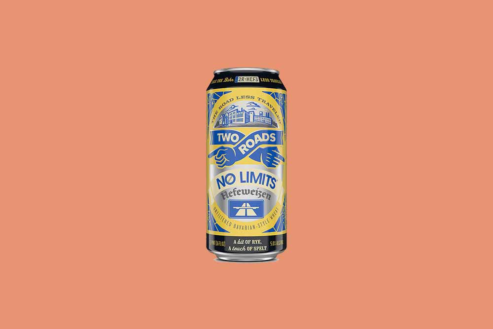 two roads brewing company no limits hefeweizen