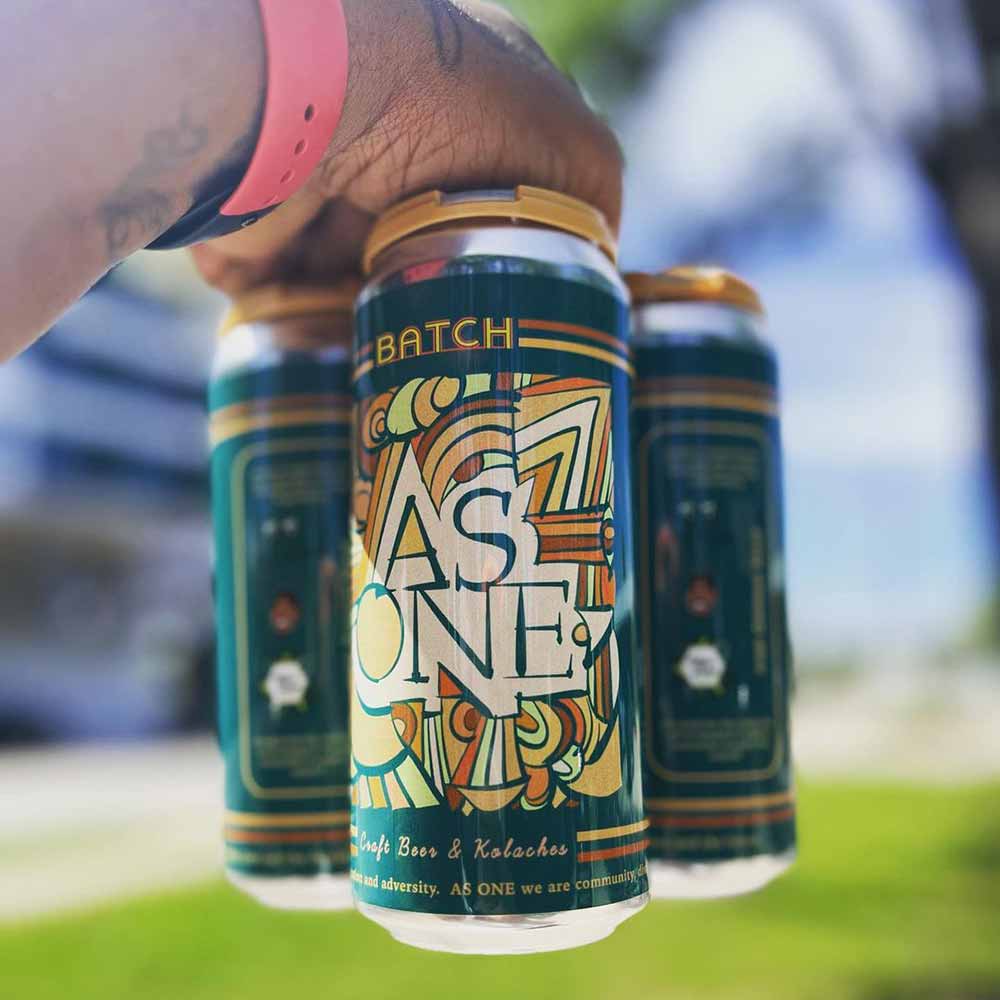 urban jungle brewing x batch as one oatmeatl stout