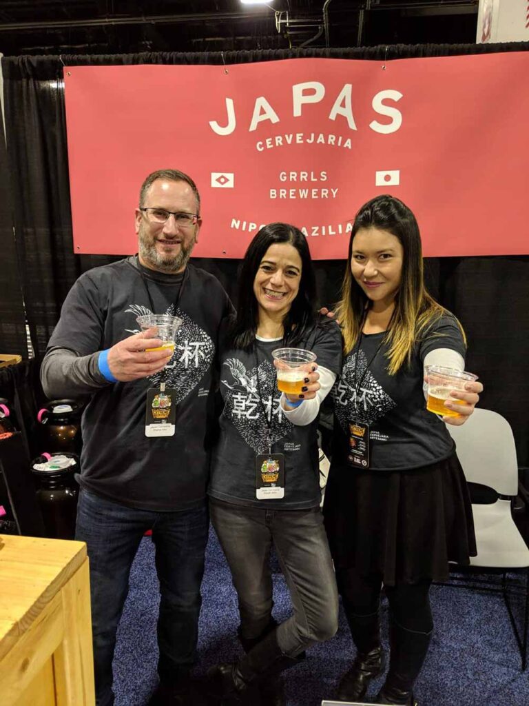 beerternational founder pooah alon and japas cervejaria co-founder maira kimura