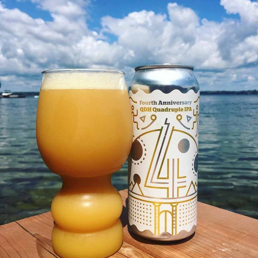 burlington beer co fourth anniversary ale quadruple ipa