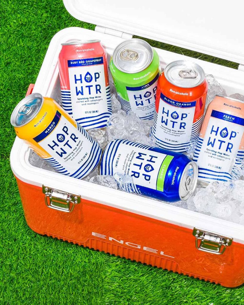 HOP WTR - Classic - Non-Alcoholic Sparkling Hop Water - 6 Pack