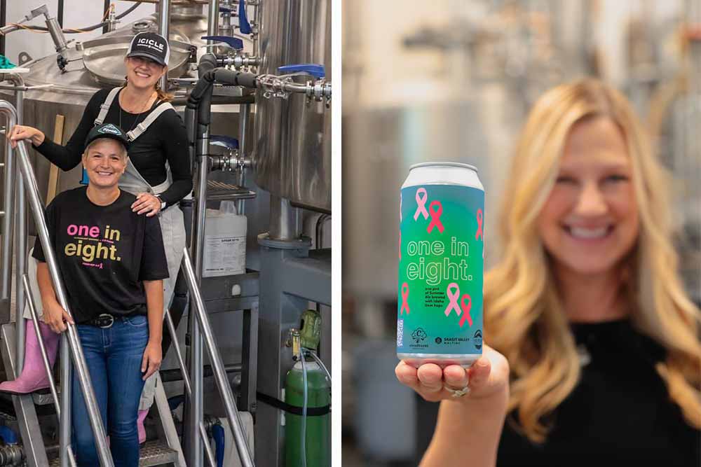 icicle brewing company co-owner pamela brulotte one in eight breast cancer survivors craft beer