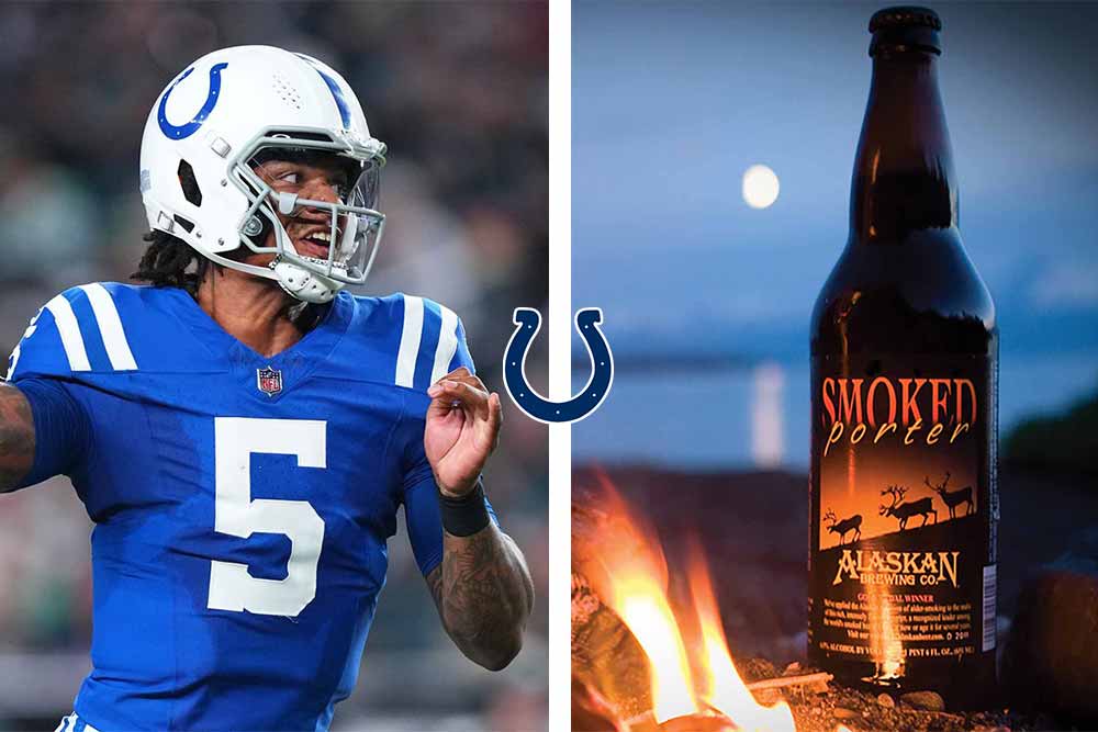 indianapolis colts x alaskan brewing smoked porter