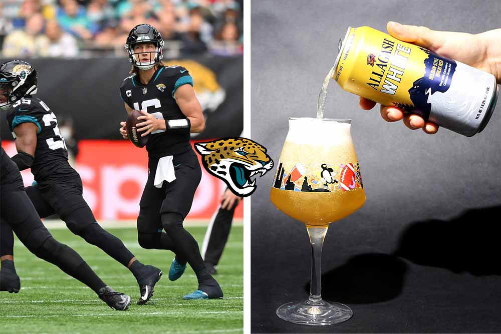 jacksonville jaguars x allagash brewing company white witbier