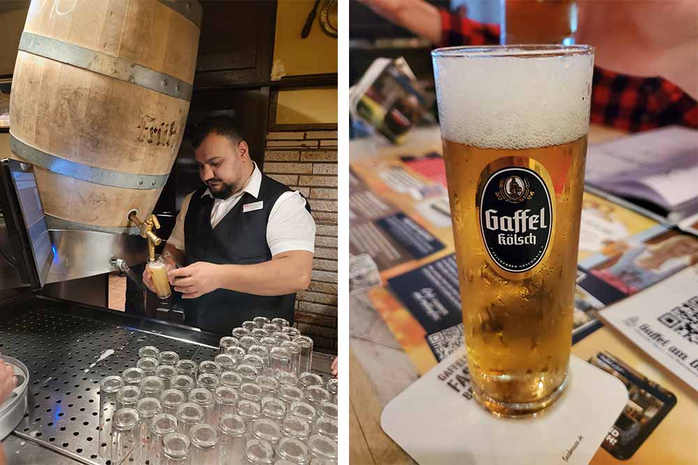 kölsch service traditional germany