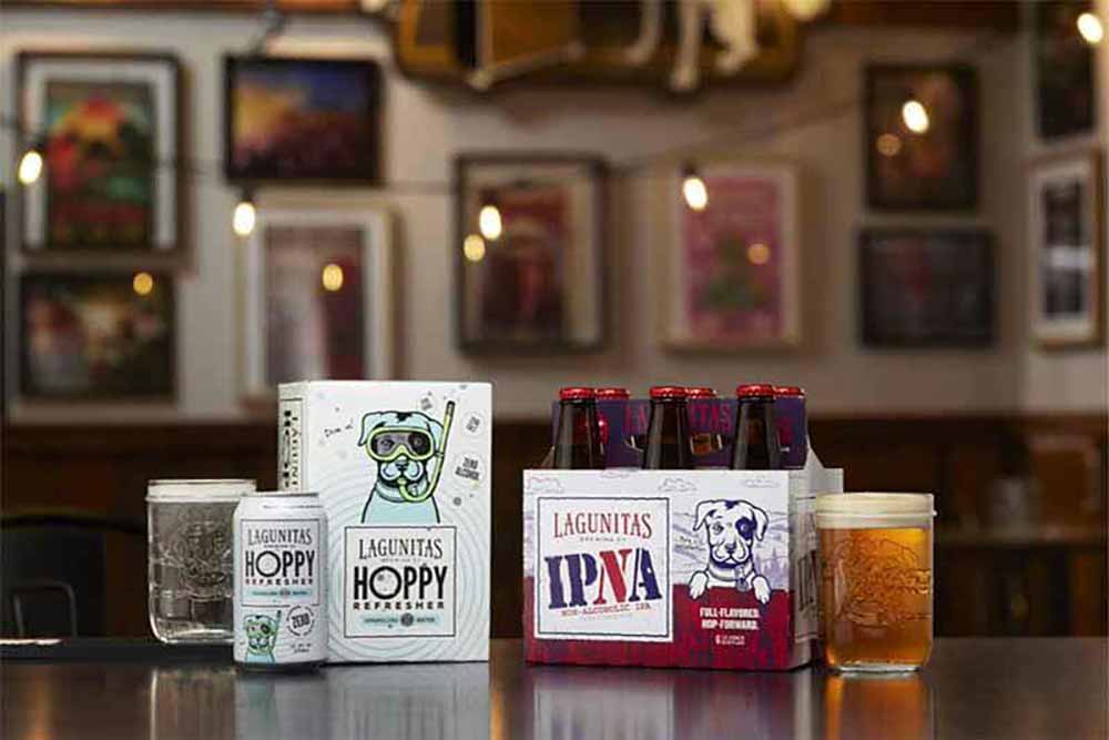 lagunitas brewing company hop water and non-alcoholic beer nipa