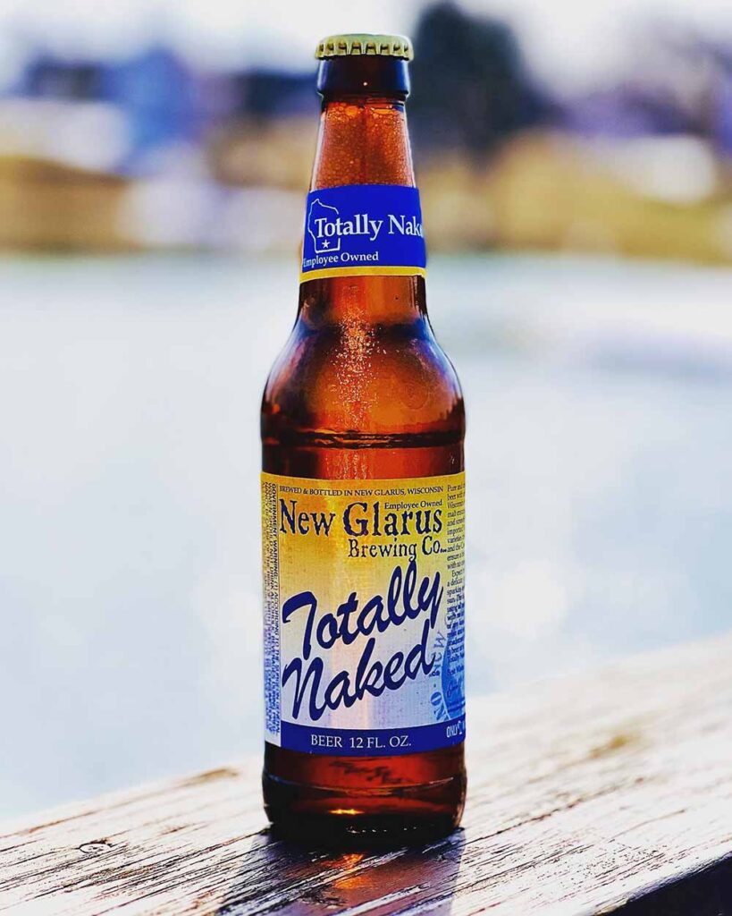 new glarus brewing co totally naked american light lager
