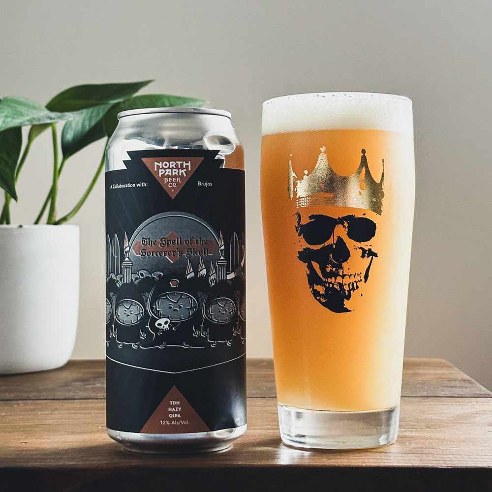 north park beer co the spell of the sorcerer's skull quadruple ipa