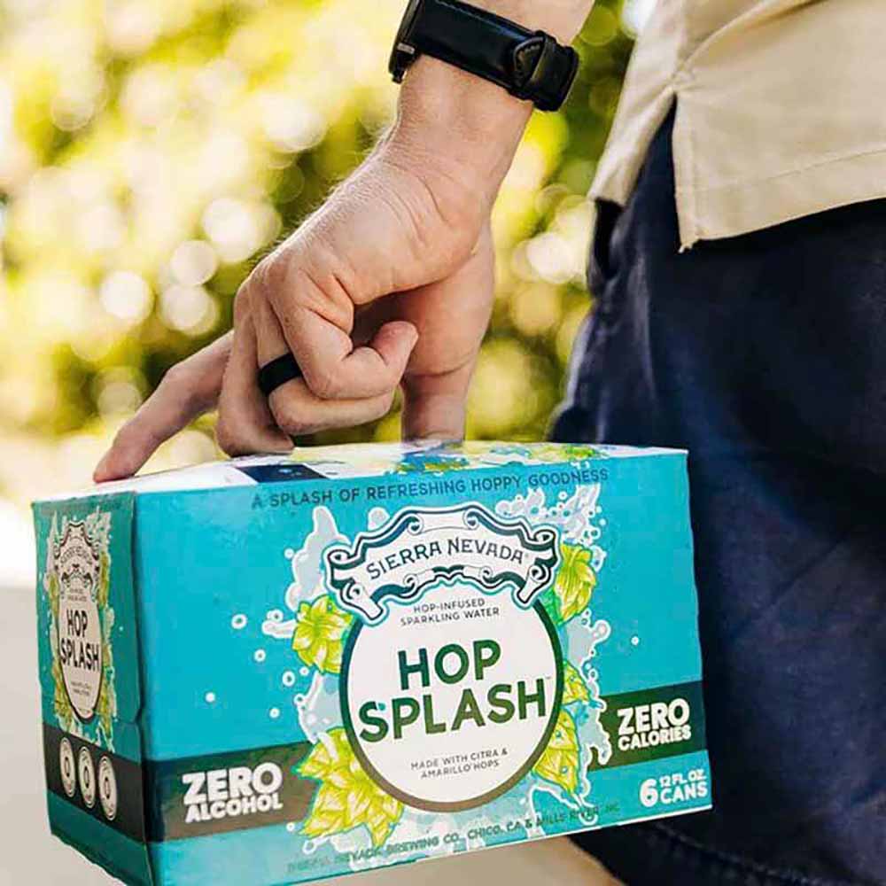 sierra nevada brewing company hop splash hop water