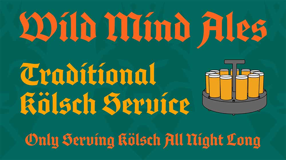 wild mind ales kölsch service