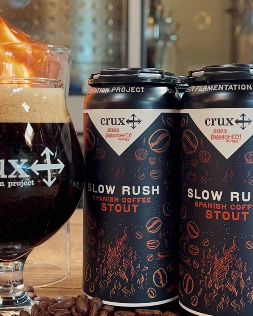 crux fermentation project slow rush imperial coffee stout