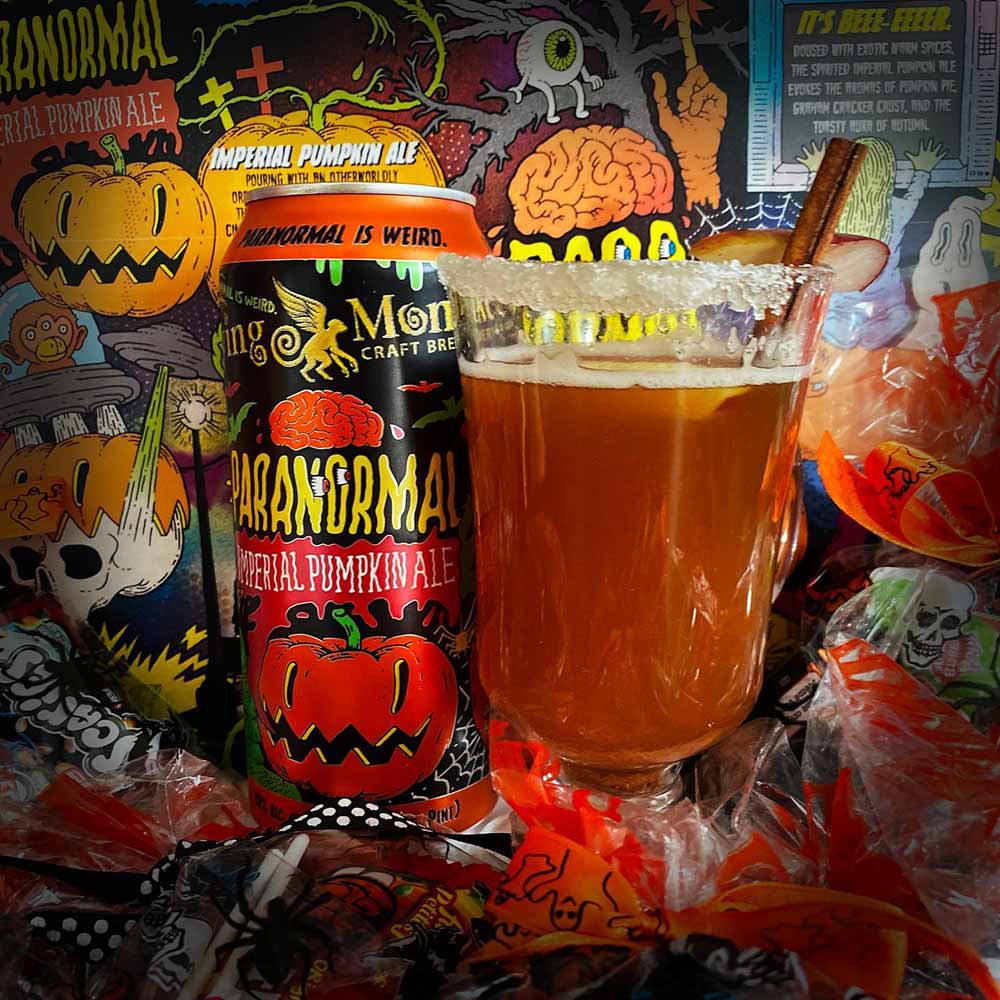 flying monkeys paranormal imperial pumpkin ale spookiest brews 