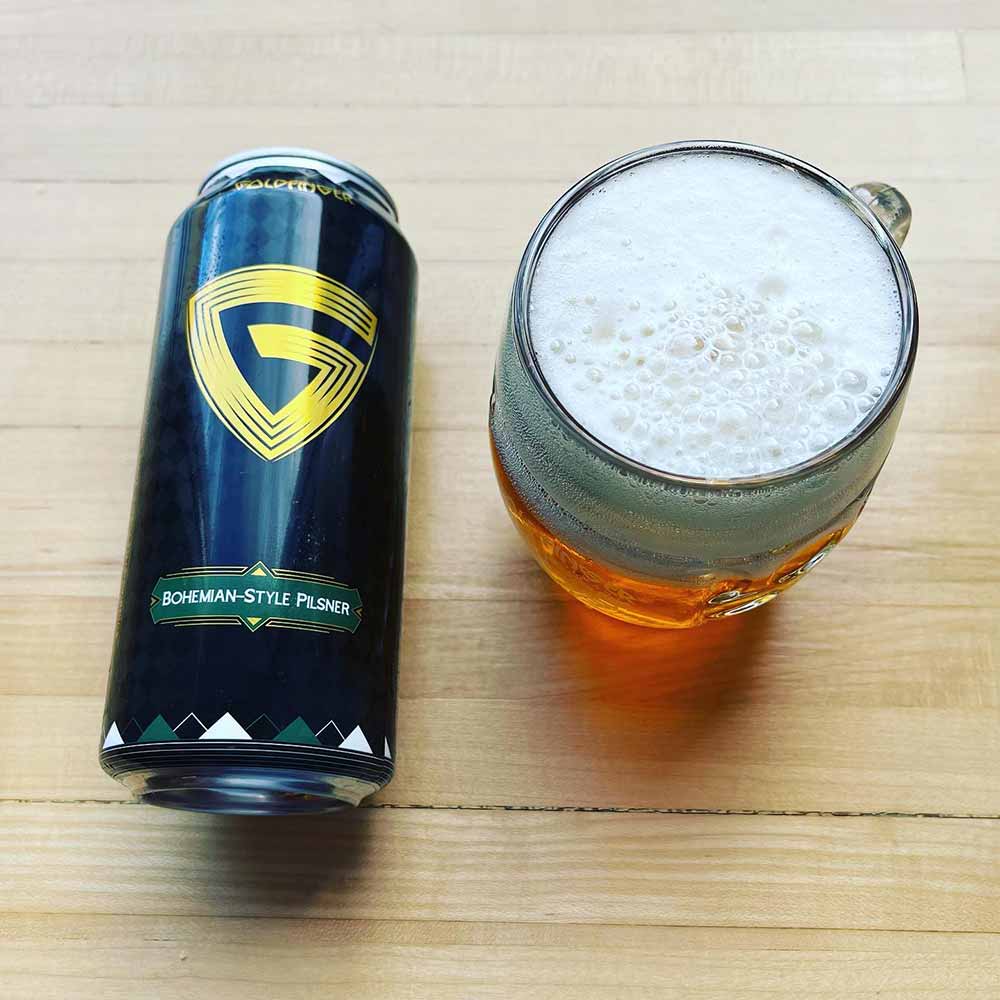 goldfinger brewing company bohemian pilsner czech pilsner