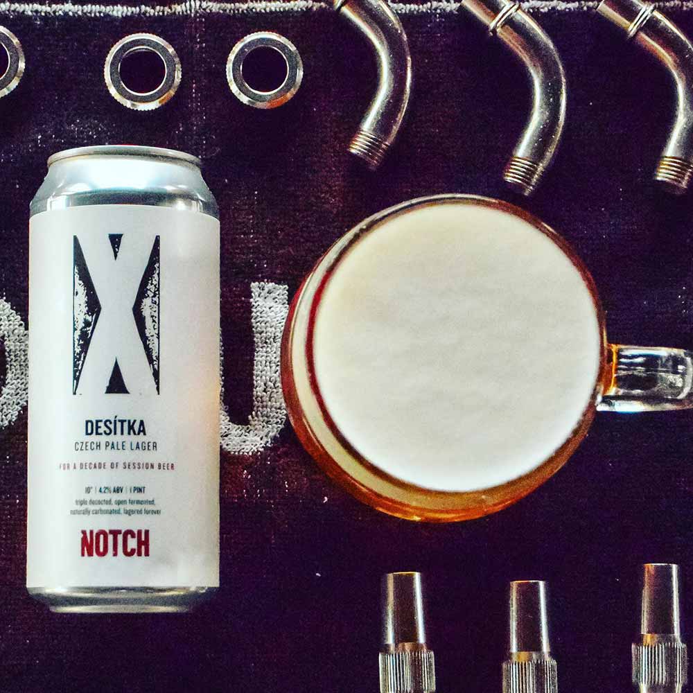 notch brewing destika czech pilsner 