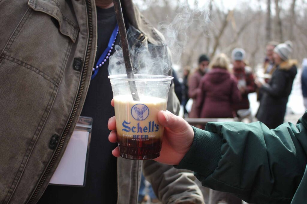 schell's brewery bockfest bierstacheln beer poking