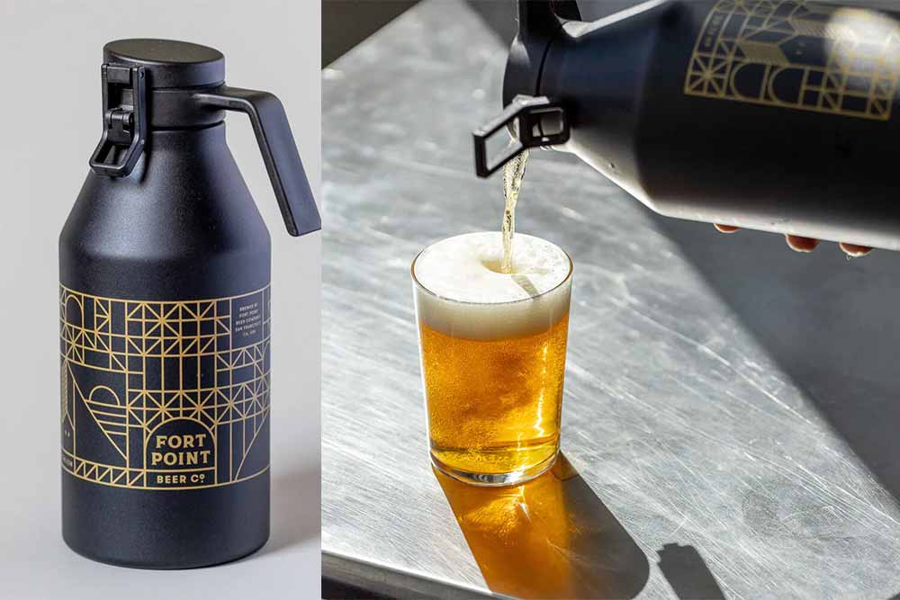 fort point beer co growler