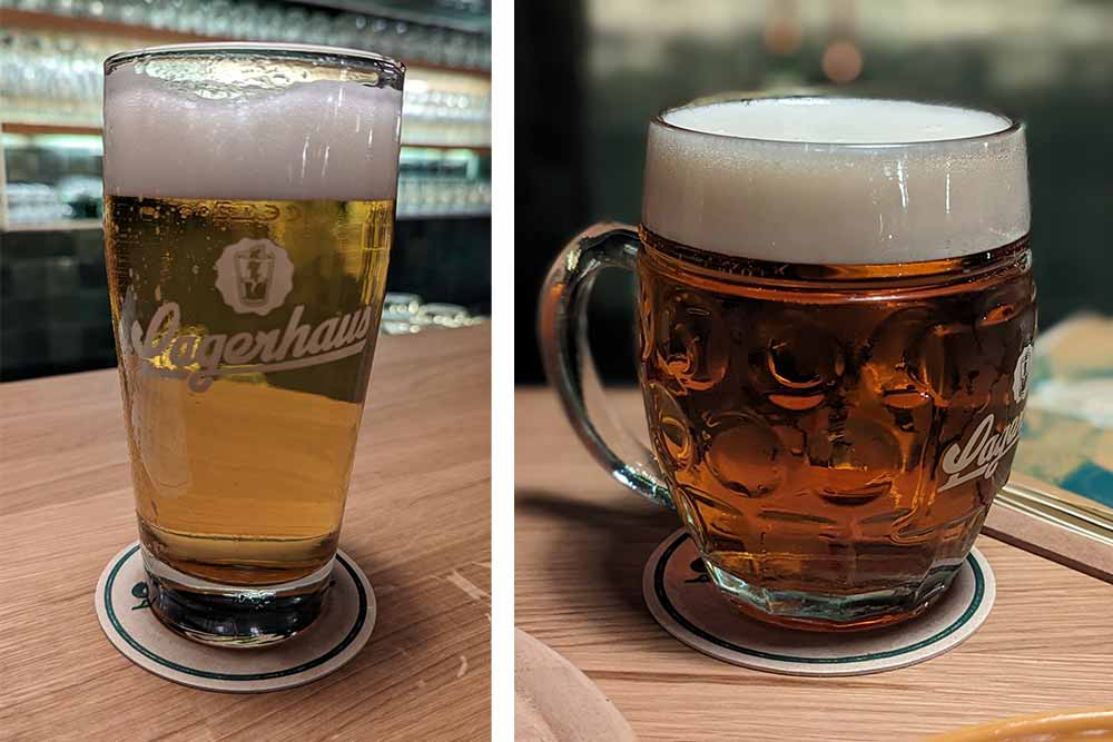true brew lagerhaus helles and marzen