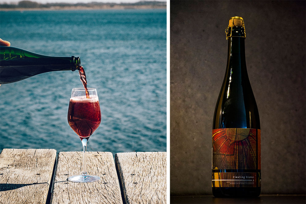 insight cellars kriek and riesling blomst