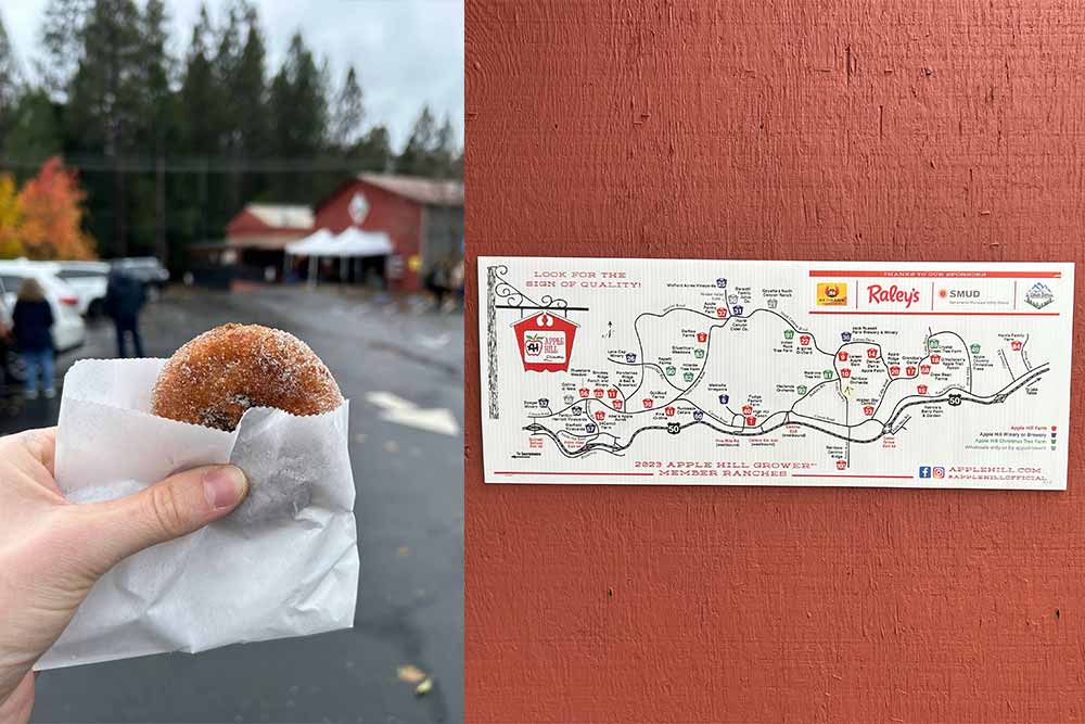 rainbow orchards apple cider donut apple hill rancho cordova 