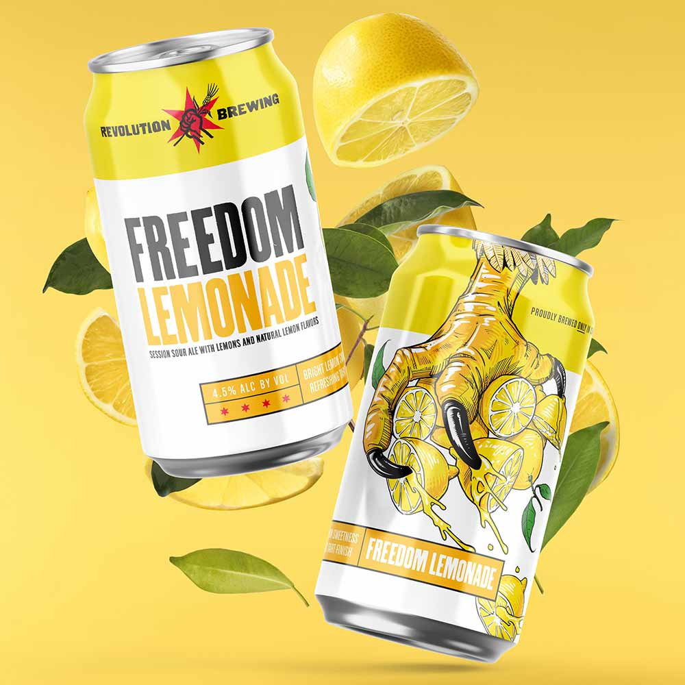 revolution brewing freedom lemonade fruited sour