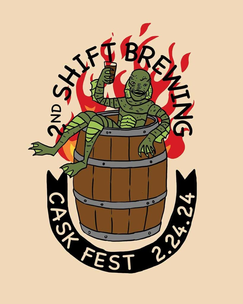 2nd shift brewing cask fest beer festival