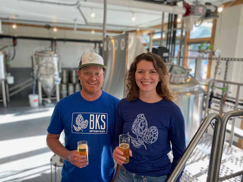 bks artisan ales co-founders mary and brian rooney