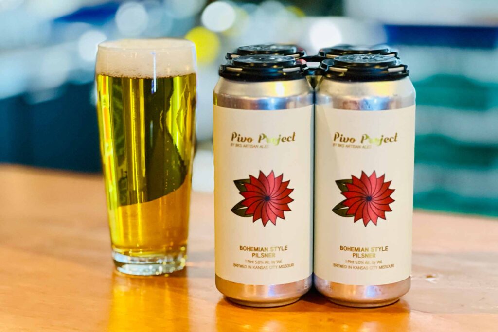 bks artisan ales pivo project bohemian-style pilsner