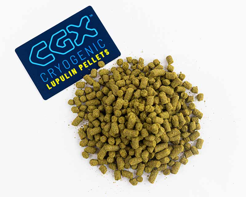 crosby hops croygenically processed lupulin pellets (CGX)
