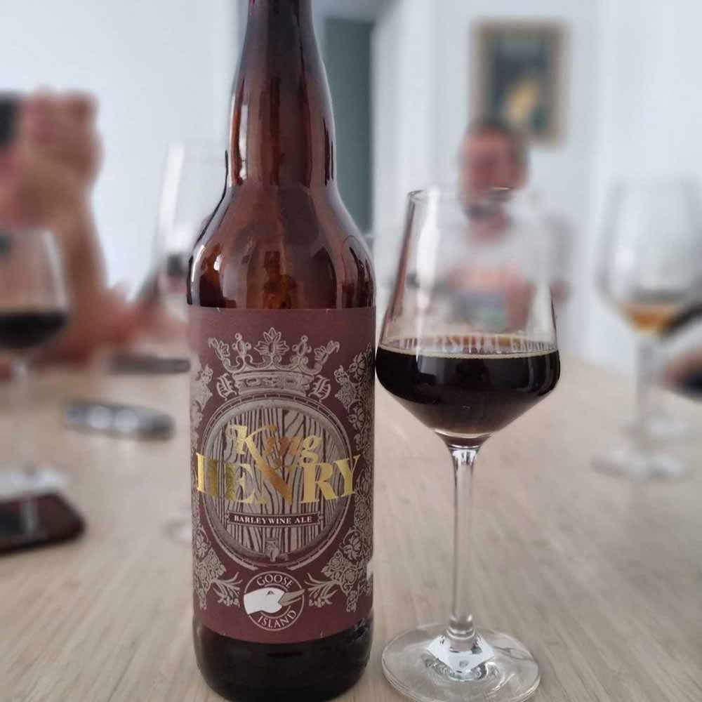 goose island beer co king henry english barleywine